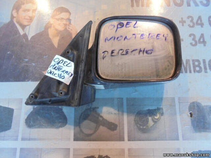 Espejo retrovisor exterior derecho manual Opel Monterey Isuze Trooper E13010624