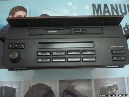 Casete de radio BMW E39 REVERSE RDS BECKER 65128377004 6512 8377004