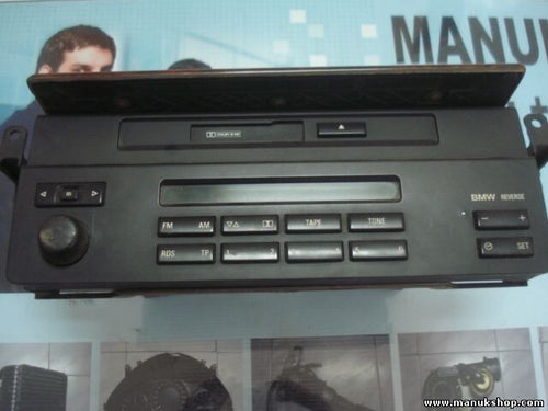 Casete de radio BMW E39 REVERSE RDS BECKER 65128377004 6512 8377004