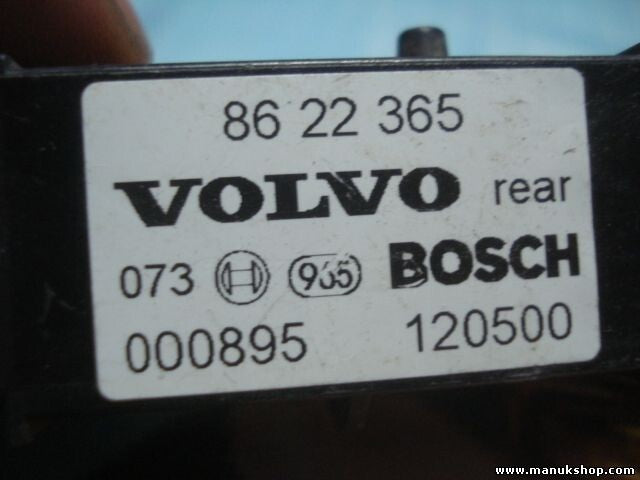 Sensor de impacto de airbag Volvo S80 8622365 86 22 365 BOSCH 000895 120500
