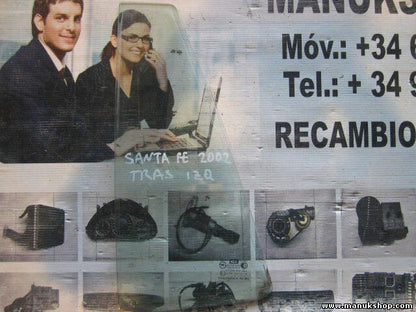 Porta posteriore sinistra triangolo vetro Hyundai Santa Fe I 43R001234