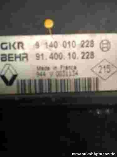Resistencia calefaccion  Renault Clio 7700272740 GKR 9140010228 BEHR 7428957000