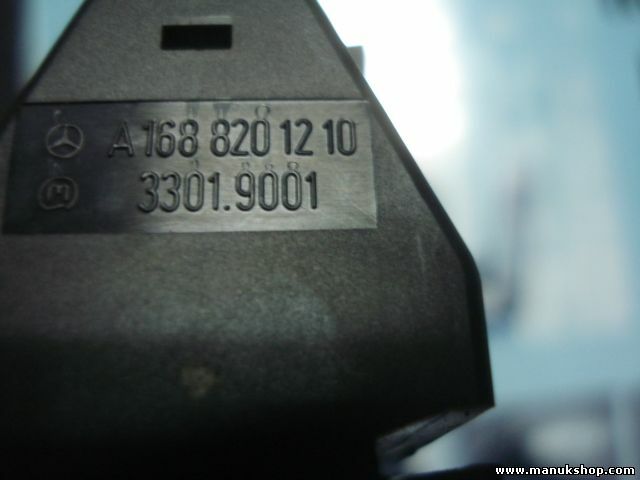 Interruptor de emergencia Mercedes-Benz A-Klasse W168 A1688201210 33019001