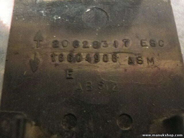 mando botonera elevalunas Chevrolet Blazer 16604906 1660-4906 20628317