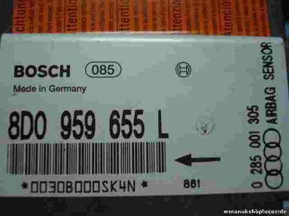 Sensore di impatto airbag Audi A4 8D0959655L 8DO959655L BOSCH 0285001305