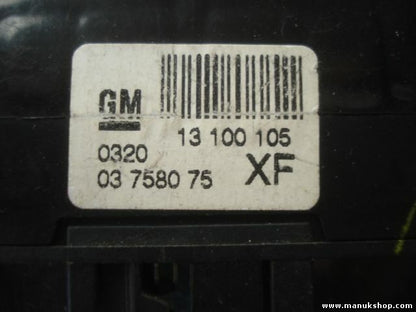 Interruptor de emergencia  Opel Astra 03758075XF 03758075 GM 13100105 