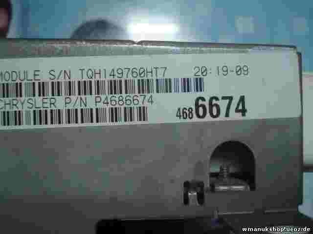 Chrysler Voyager P4686674 P 4686674 468 6674 4686674 scatola fusibili