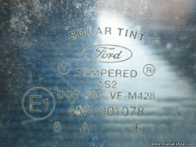 Triángulo Cristal de la puerta trasero izquierdo Ford Explorer 43R001078 