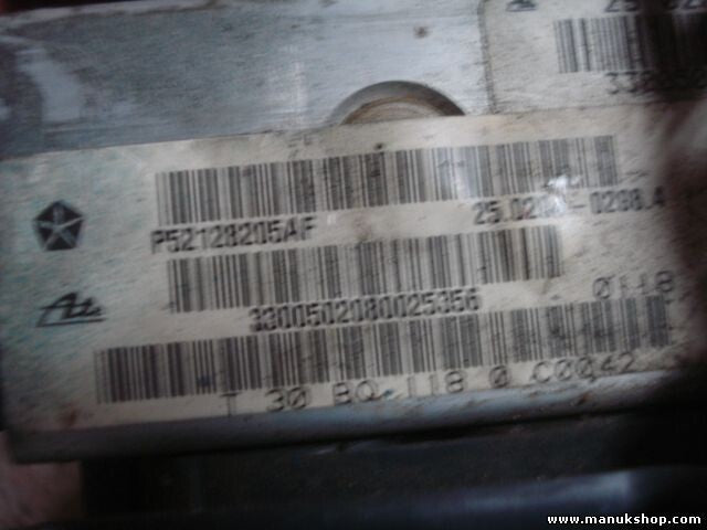 Unidad hidráulica del ABS Jeep Grand Cherokee 56041022AG 25094601383 25020402084