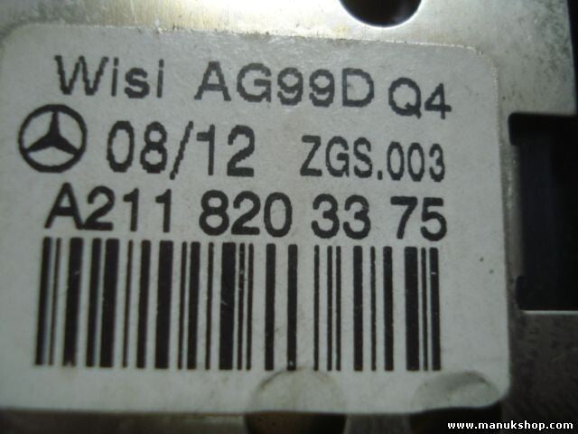 Amplificador de antena GPS Mercedes-Benz W221 ZGS.003 ZGS003 A2118203375 A211