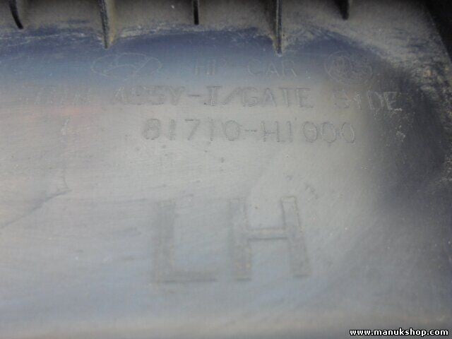 Cubierta del maletero Hyundai Santa Fé I SM 2.0 2001/08-2006/03 81710H1000