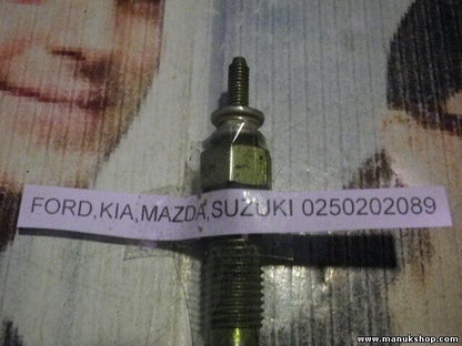Bujía de precalentamiento Ford Kia Mazda Suzuki 0250202089 0 250 202 089