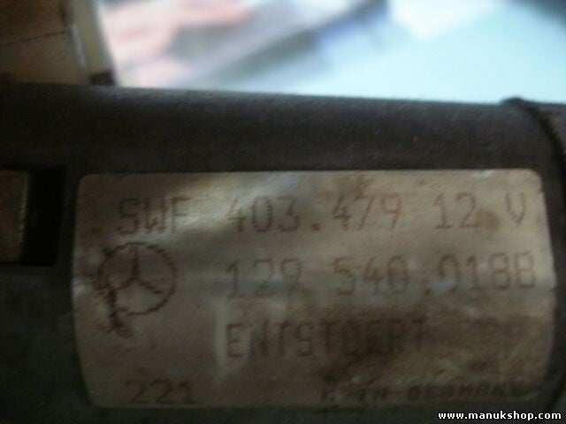 Columna de dirección Mercedes-Benz BOSCH 1294620020 0132012302 1295400188