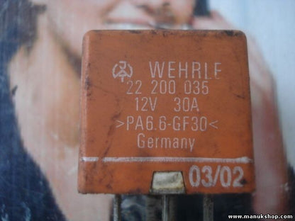 Relé Mercedes-Benz Vito W638 WEHRLE 22200035 22 200 035 12V 30A