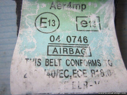 Cinturón de seguridad delantero izquierdo Ssangyong Actyon 74601/02-31