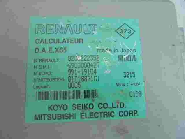 Controllo servosterzo Renault 8200222352 6900000427 991-19104 Q1T18871M1