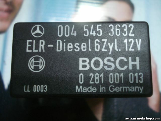 rele ELR  Controller Mercedes 0045453632 0281001013 