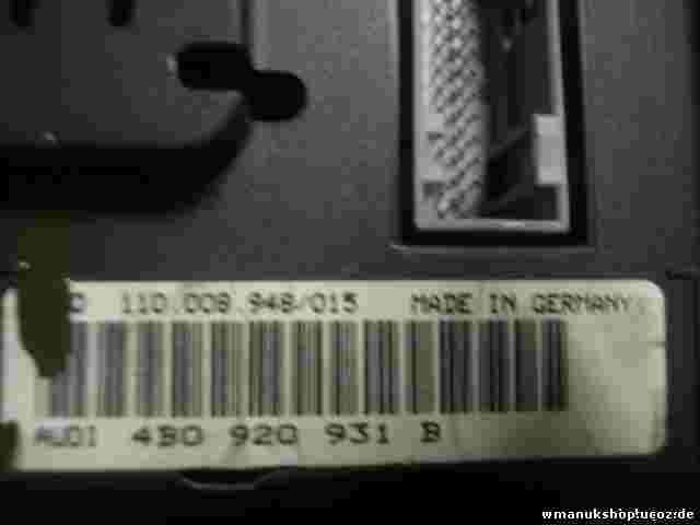 Quadro strumenti Audi A6 2.5TDI 4B0920931B 4BO920931B VDO 110008948015