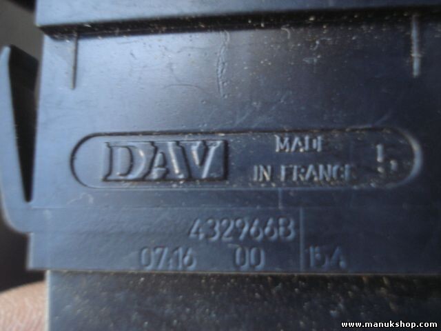 Interruptor Luneta Trasera Desempañador Renault Scenic I 432966B 071600154