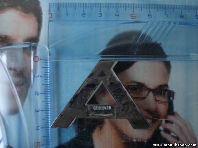 Emblema trasero Audi A 6 cm 4A5837410D 4A583741D