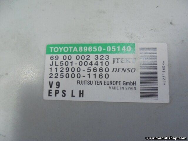Control de dirección asistida Toyota Avensis 8965005140 6900002323 225000-1160