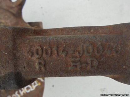 Mangueta buje delantera derecha Nissan 1598 ccm, 81 KW, 110 PS 40014JD040