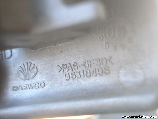 Guantera castillo Daewoo Matiz LHD 96318495 PA6-GF30