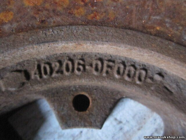 Disco de freno delantero Ford Maverick Nissan Terrano II R20 2.4 402060F000