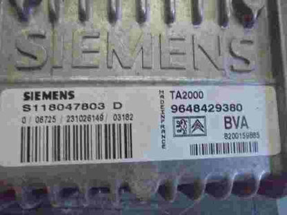 Trasmissione controller Peugeot 406 9648429380 8200159885 TA2000 S118047803D