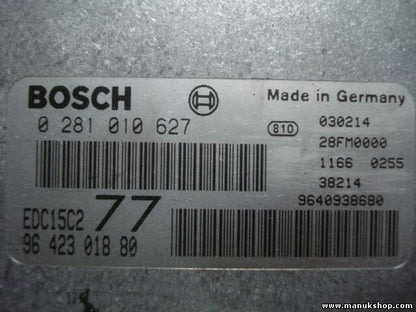 Centralina motore Peugeot 406 9642301880 EDC15C2 77 9640938680 0281010627