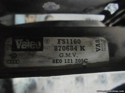 Copertura ventola di raffreddamento Audi A4 B6 B7 8E0121205C 867009H