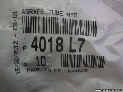 Sujetador del tubo Citroen Peugeot 4018L7 4018 L7