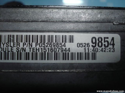 Centralita del motor Chrysler Neon P05269854 04745004 05269854