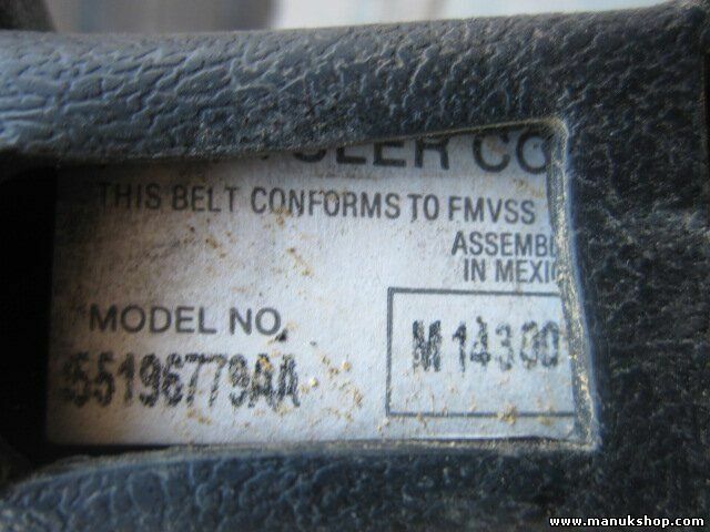 Chiusura cintura di sicurezza anteriore sinistra Jeep Grand 55196779AA M14300