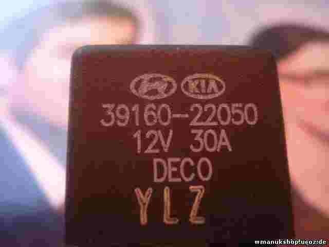 Relè di sicurezza Hyundai Accent Kia Picanto DECO 39160-22050 3916022050