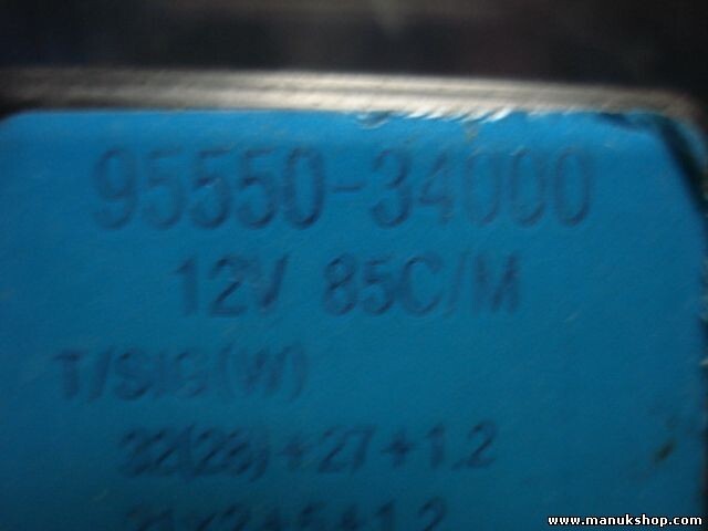 Indicador relé  Hyundai Trajet 2000 Elantra 9555034000 95550-34000 12V