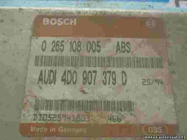 ABS Centralita Audi A4 B5 4D0907379D 4DO907379D 4D0 907 379 D BOSCH 0265108005