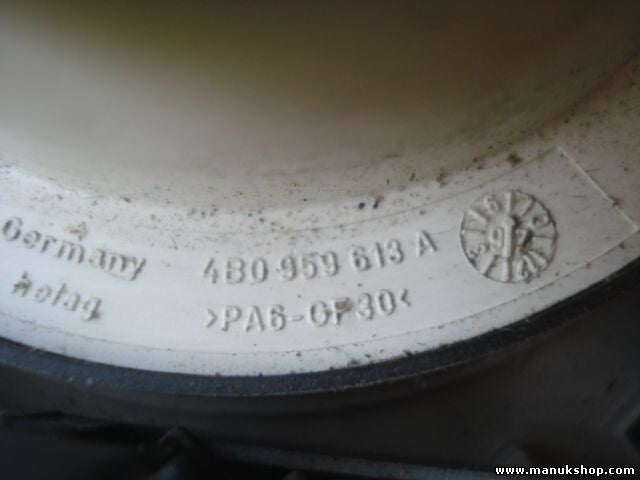 Interior de la luz interior de la luz delantera Audi 4B0947303E 4B0959613A