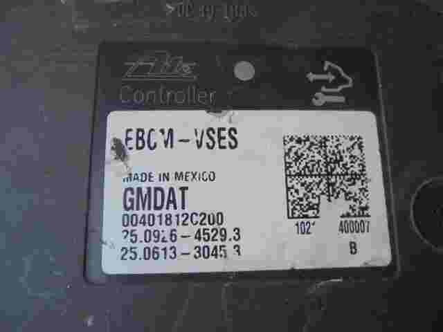 Unidad hidráulica del ABS Chevrolet 96626091CB 96626091 25092645293 25021201904