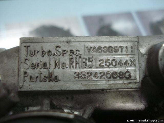 Turbocompresor Chrysler Voyager 2.5 35242068G VA63B9705