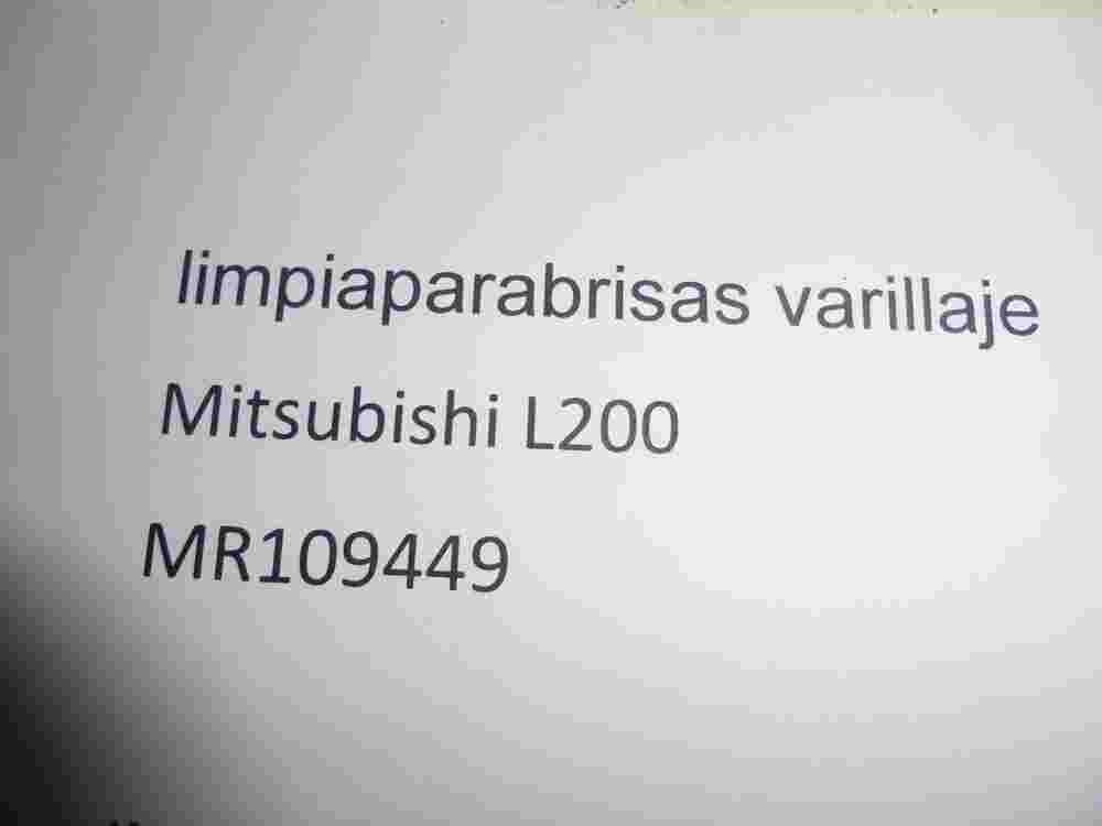 limpiaparabrisas varillaje  Mitsubishi L200 MR109449