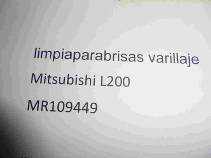 limpiaparabrisas varillaje  Mitsubishi L200 MR109449