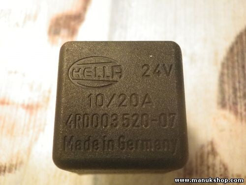 Relé Iveco Renault Trafic 10/20A 24V HELLA 4RD00352007 4RD003520-07