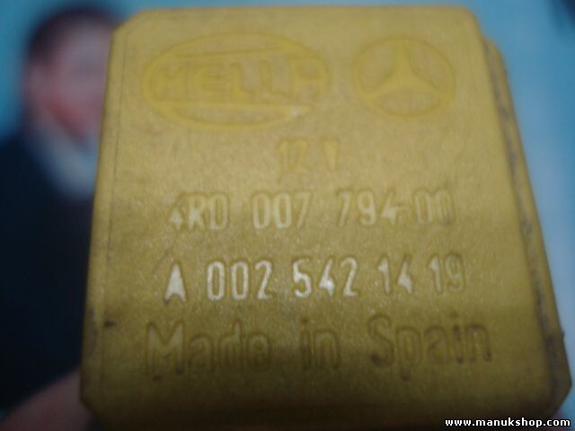 Relé  Mercedes-Benz W210 A0025421419 A 002 542 14 19 HELLA 4RD00779400