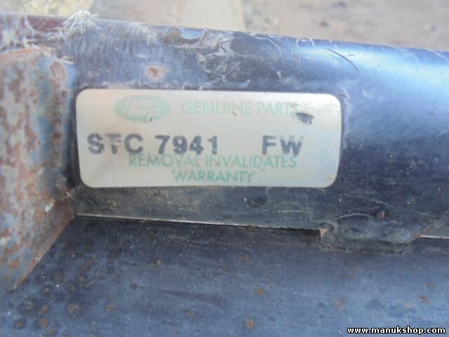 Estriberas taloneras acero Land Rover Freelander 86KW 16V CAT 2002 STC7941FW