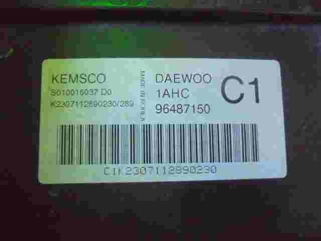 Centralita Daewoo Tacuma C1 1AHC 96487150 KEMSCO S010016037D0 S010016037 D0
