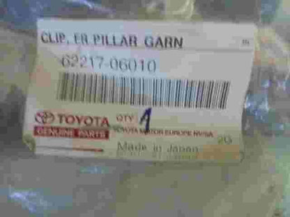Front Pillar Garnish Clip  Toyota Camry 6221706010 62217-06010