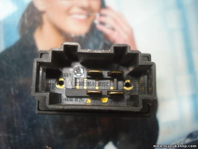Interruptor apertura tapa depósito Skoda Octavia 1U2 1U0959833C 1U0 959 833 C