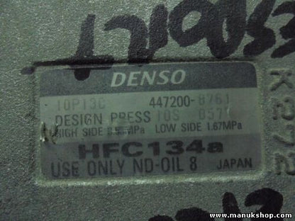 Compresor de Aire Tata Telco Telcosport 2.0 DENSO 4472008761 0473003243 DC12V