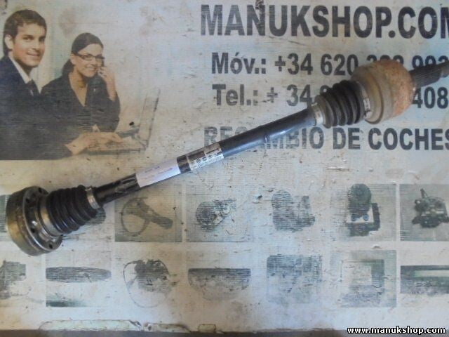 Palier transmision trasero izquierdo Audi 7L8501201 7L8 501 201